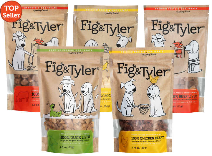 Fig & Tyler  Ultimate Trainer Pack: Freeze-Dried Dog Treats - 100% Meat  and Fish